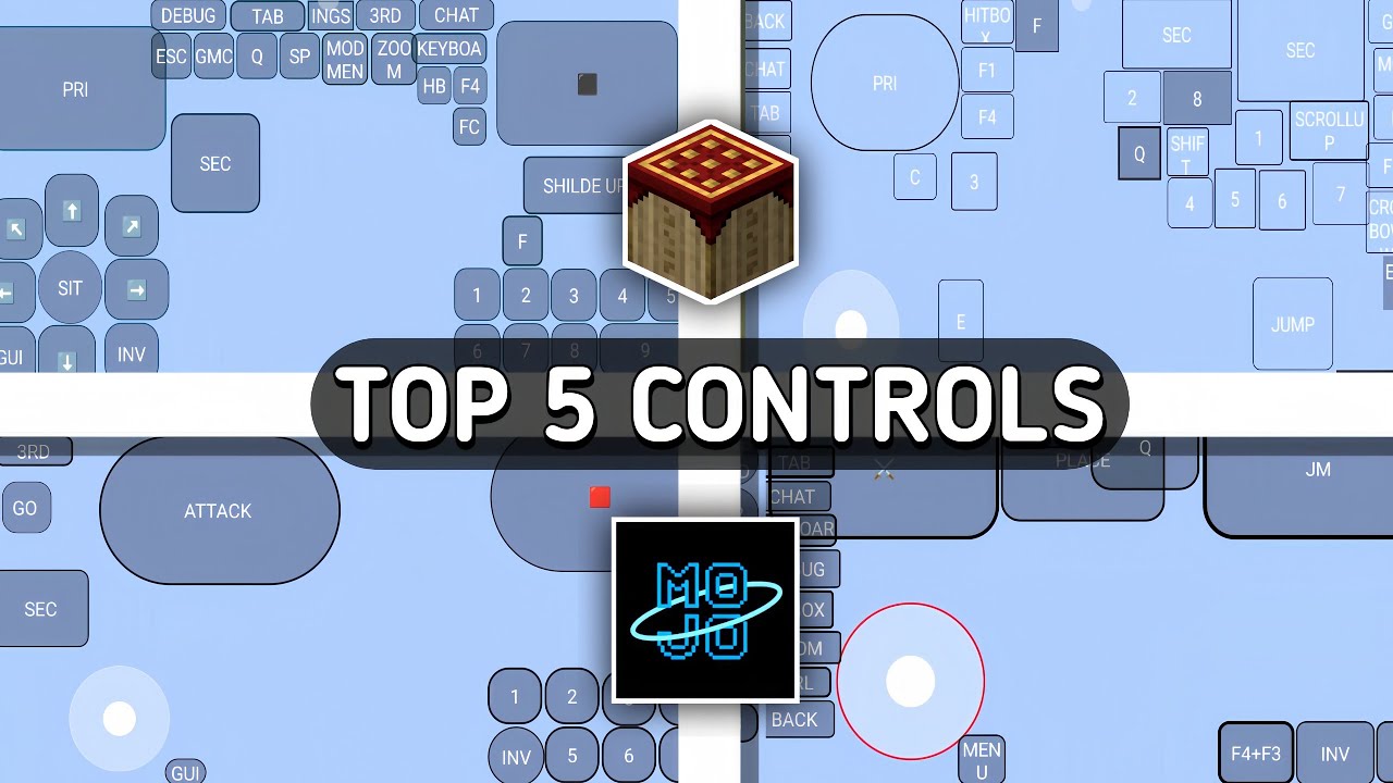 TOP 5 CONTROL FOR MOJO LAUNCHER AND POJAV LAUNCHER