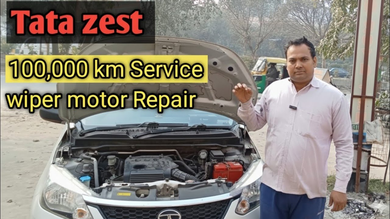 Tata zest patrol service oil filter change.
