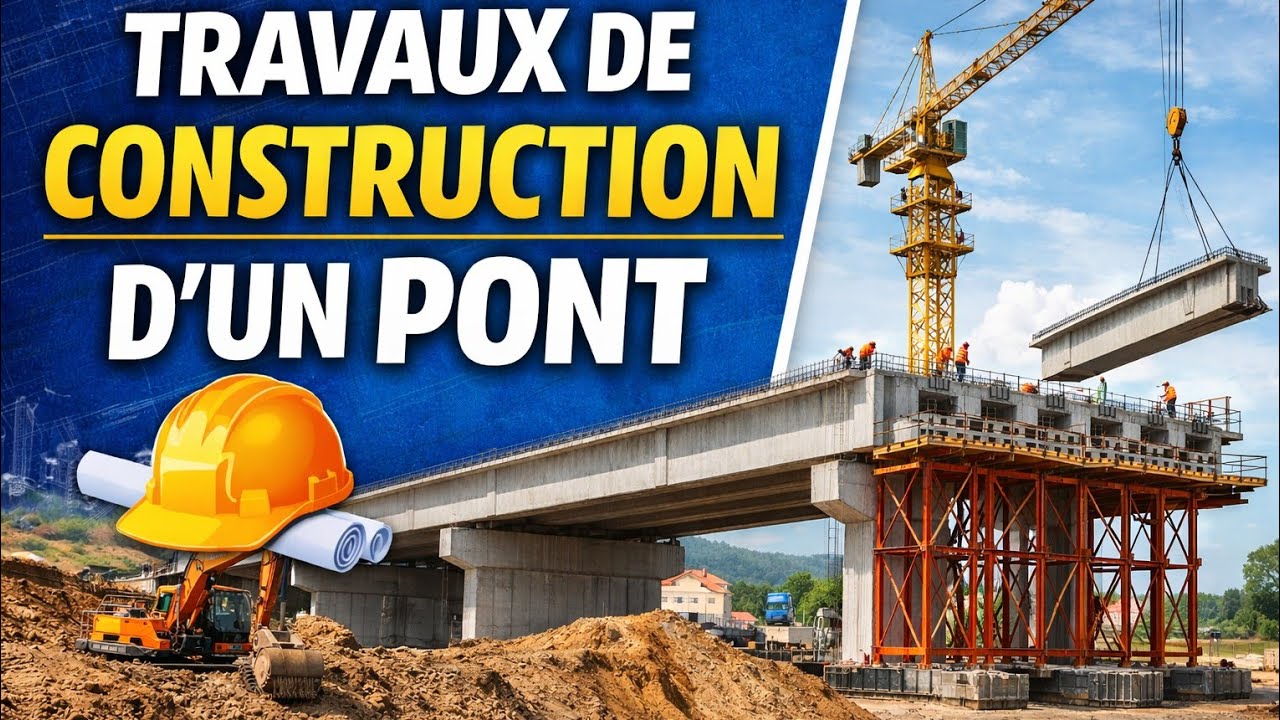 🌉Avant d’aller sur chantier, regarde comment un pont est construit !