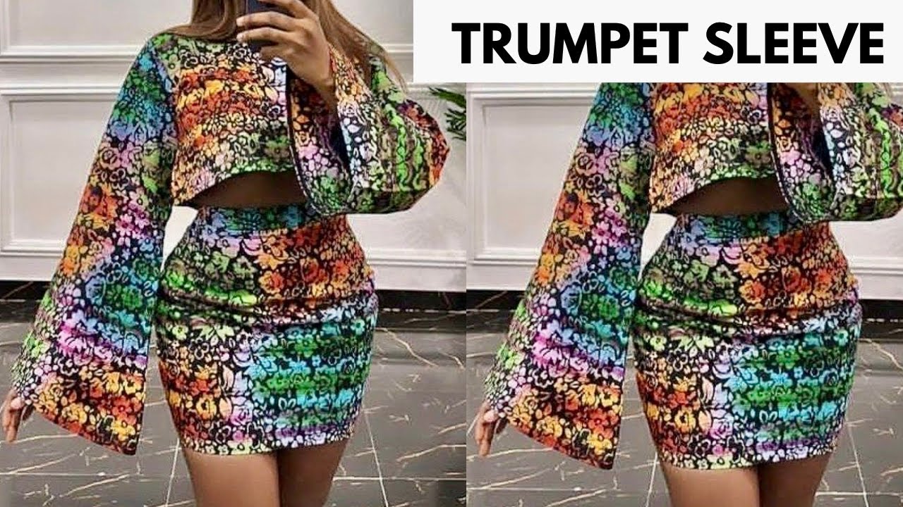 How to Cut and Sew a Trumpet Sleeve