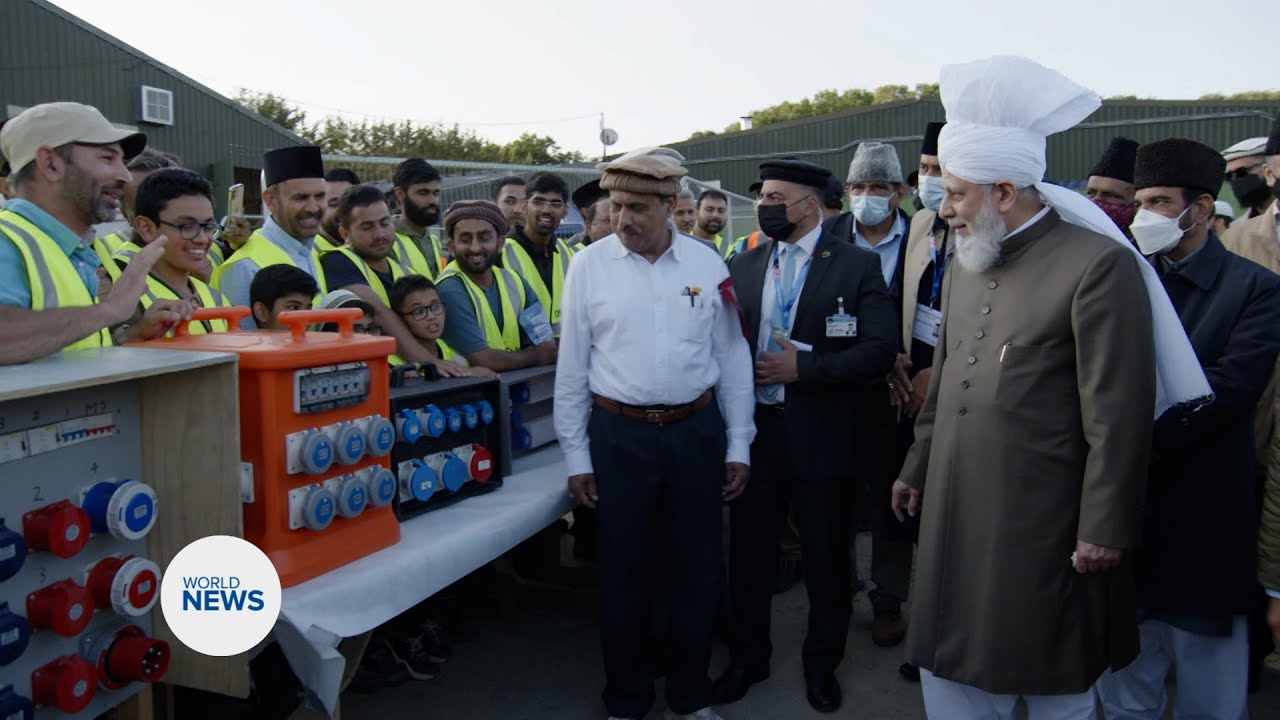 Jalsa Salana UK 2023: Inauguration & Inspection with Hazrat Khalifatul Masih V