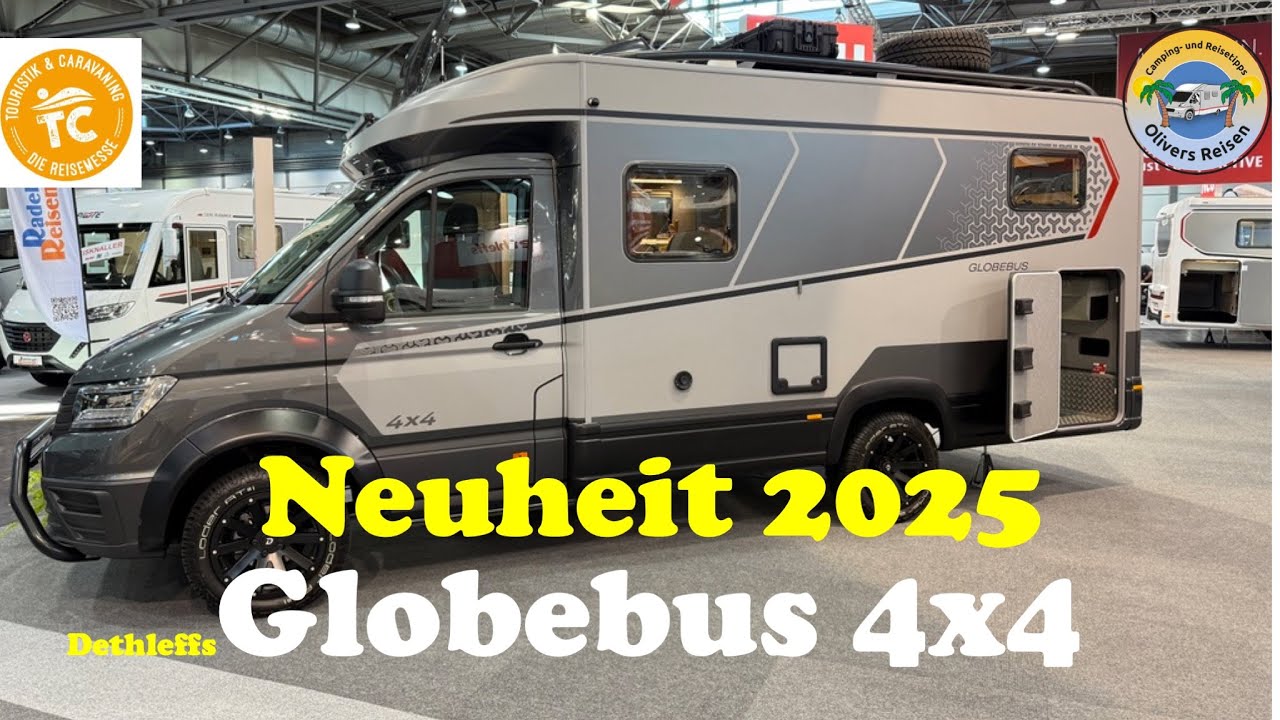 Dethleffs Neuheit in Leipzig   Globebus Performance 4x4   Respekt