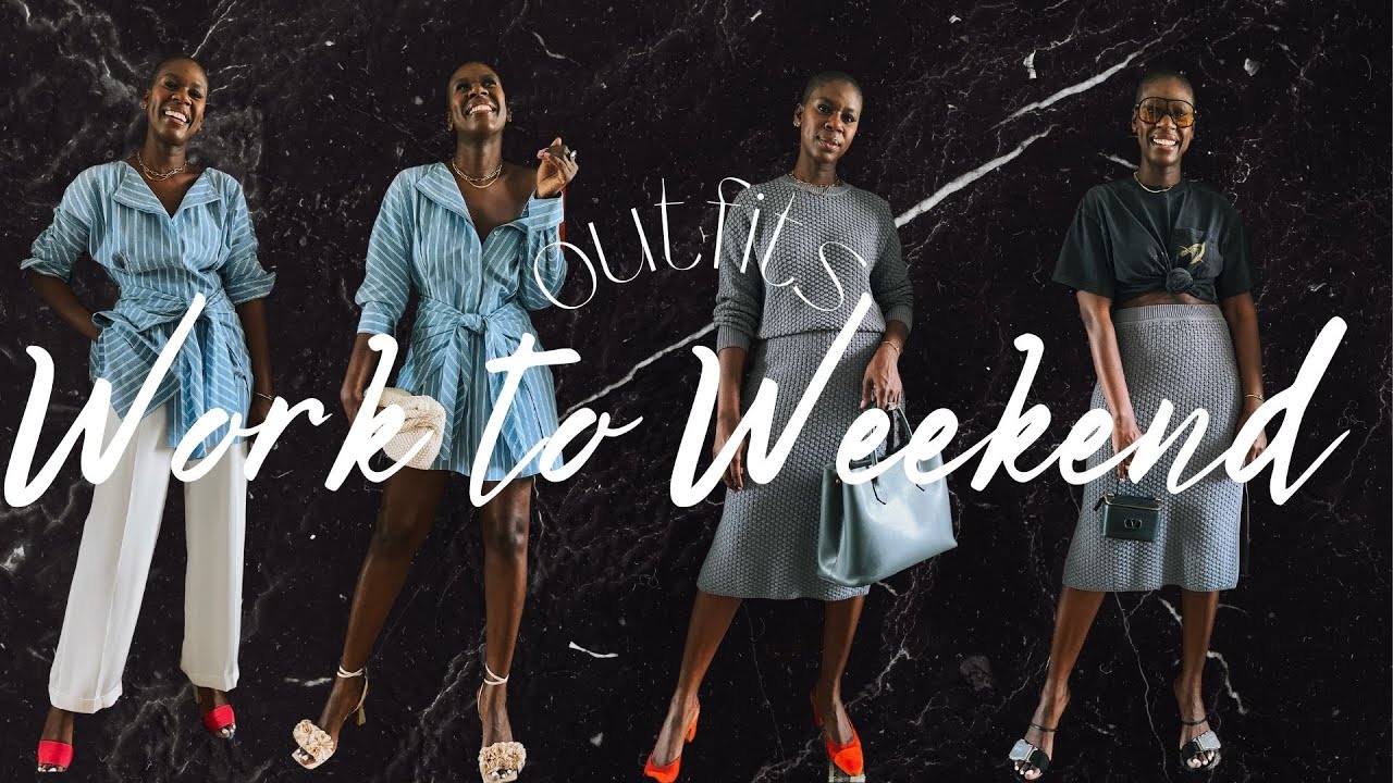 How to Maximize Your Wardrobe | Spring/Summer Work to Weekend Outfits