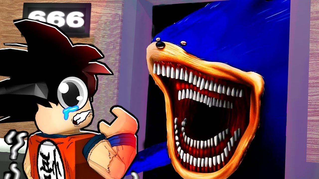 ESCAPE DO ELEVADOR DO SHIN SONIC NO ROBLOX...