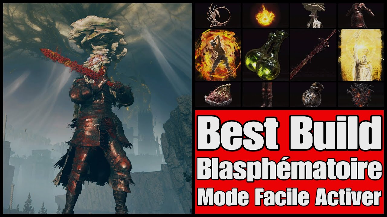 Elden Ring - Best Build Lame Blasphématoire / Maximum Dps