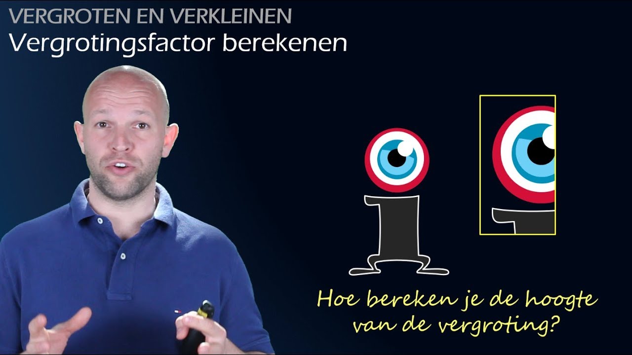Hoe bereken je de vergrotingsfactor? (havo/vwo 2) - WiskundeAcademie