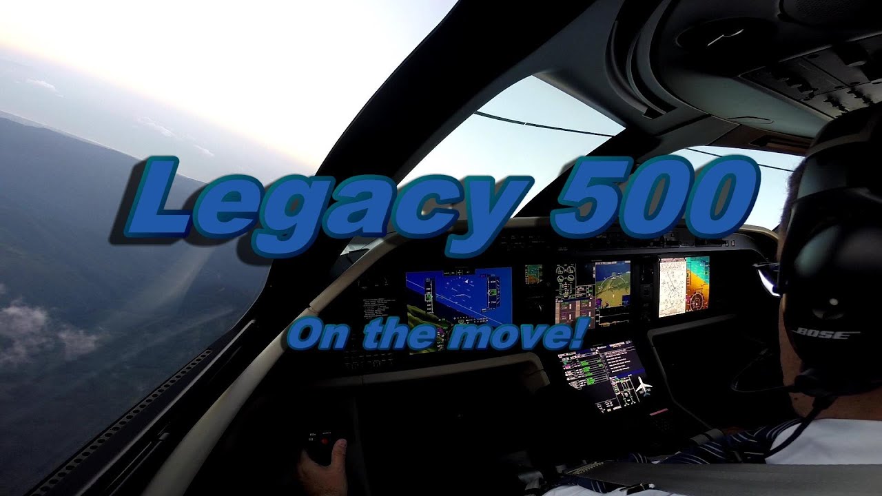 Legacy 500 On the move!