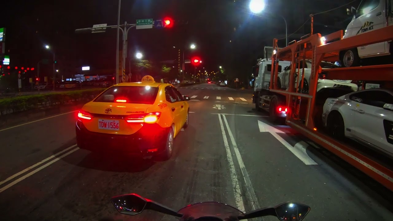 4K | CFMOTO 450SRS | Stock Exhaust | Gopro Hero 7 | Night Ride