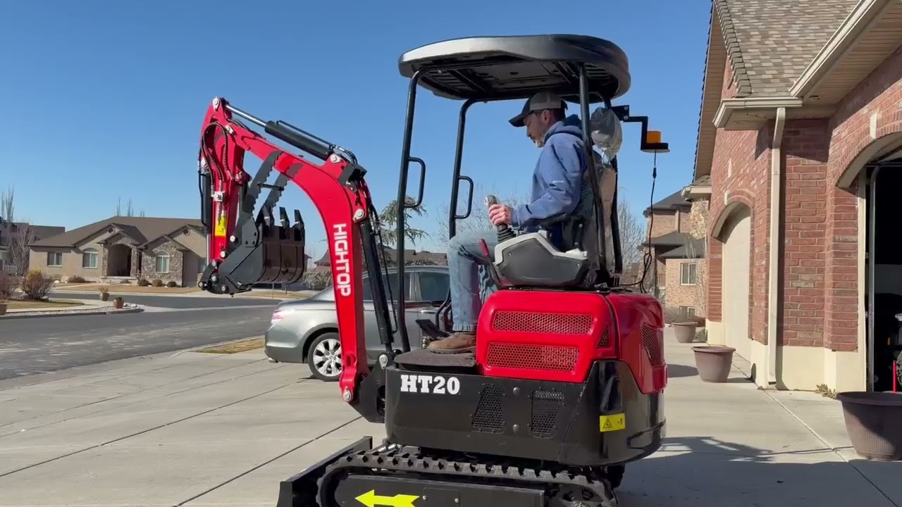 2025 High Top HT20 #miniexcavator #trustworthyequipment #excavator #excavating