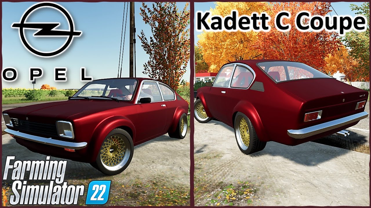 Farming Simulator 22 PC Mods in Action `| Opel Kadett C Coupe Car