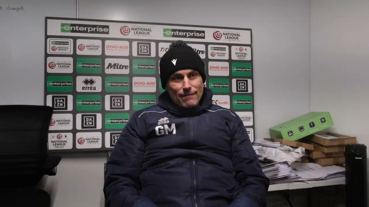 Post Match interview with Gavin Macpherson - Tonbridge Angels