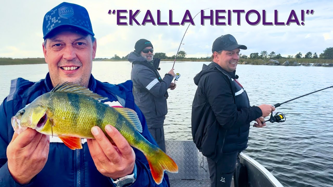 Toiset JUTTELEE, toiset KALASTAA – Ennätysahven Ensimmäisellä Heitolla - VIERAAT VESILLÄ