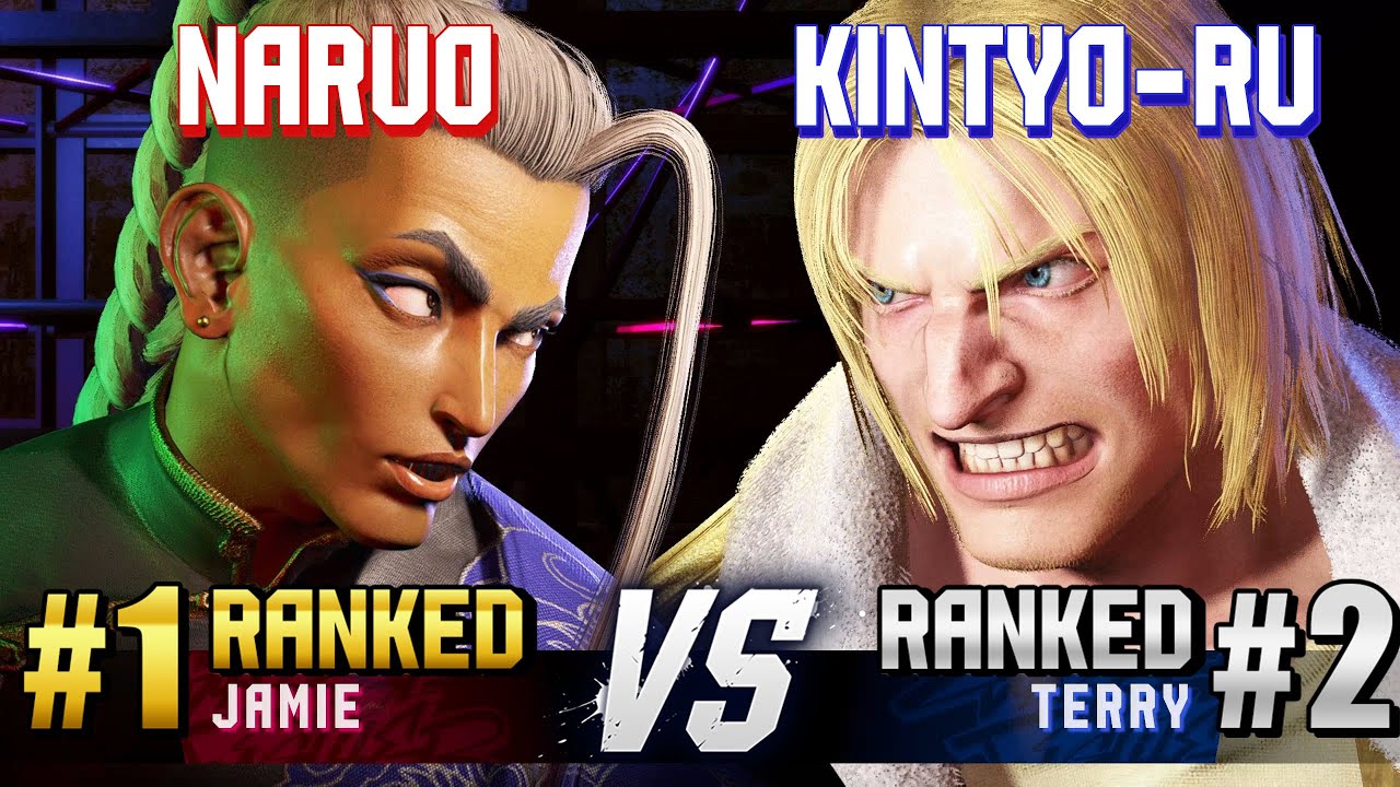 SF6 ▰ NARUO (#1 Ranked Jamie) vs KINTYO-RU (#2 Ranked Terry) ▰ High Level Gameplay