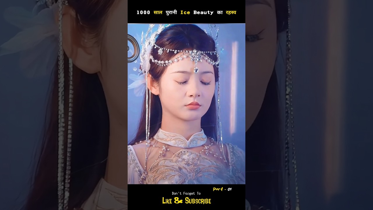 The secret of thousand year old Ice Beauty 😨 #shorts #cdrama #kdrama