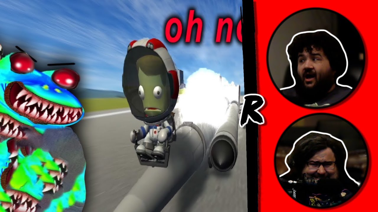 Уничтожение рекорда скорости на суше в космической программе Kerbal — @martincitopantsLIVE | РЕАК...
