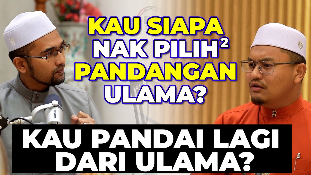 Prof Dr Rozaimi - Kau Siapa Nak Pilih-Pilih Pandangan Ulama? Kau Pandai Lagi dari Ulama?