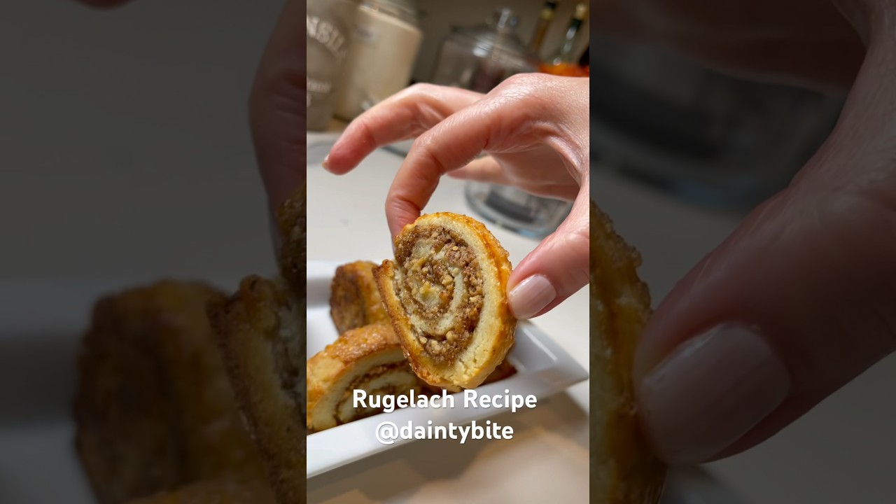 Satisfying Rugelach Cookies #cookiesrecipe #cookies #rugelachcookie