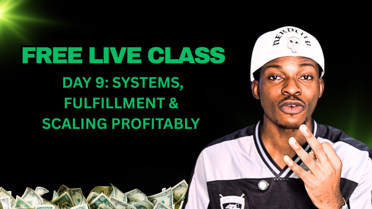 How To Build A Profitable Clothing Brand In 14 Days - Day 9