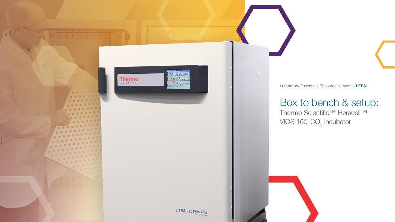 Box to bench & setup: Thermo Scientific™ Heracell™ VIOS 160i CO2 Incubator