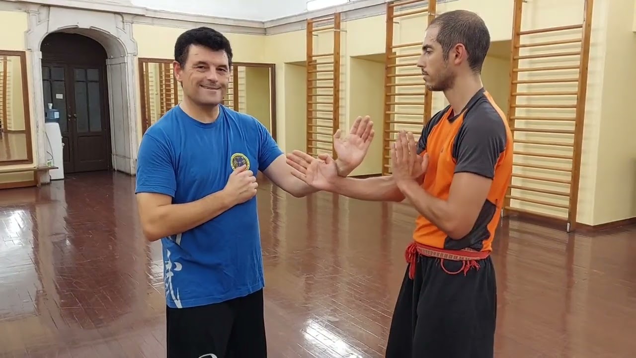 Mantis Chi Sao , mão que procura, aplicação prática, explicação