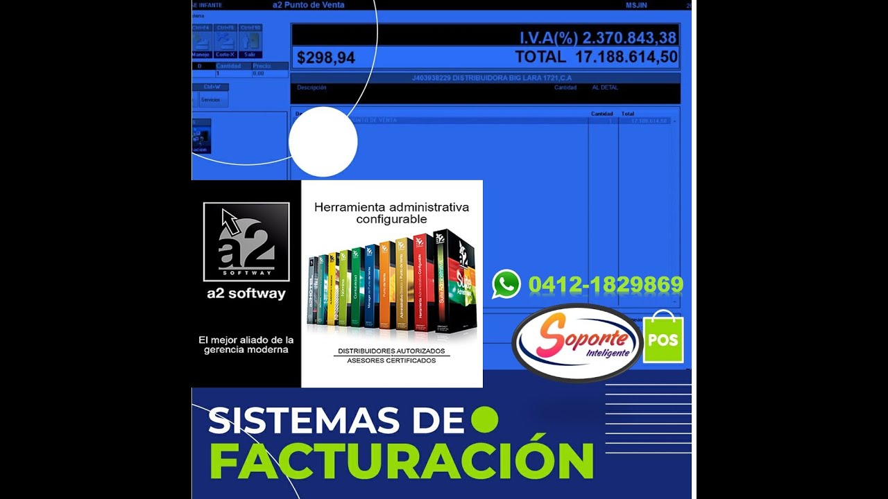 a2Softway como hacer Creaci&oacute;n de Archivos o Productos del Inventario