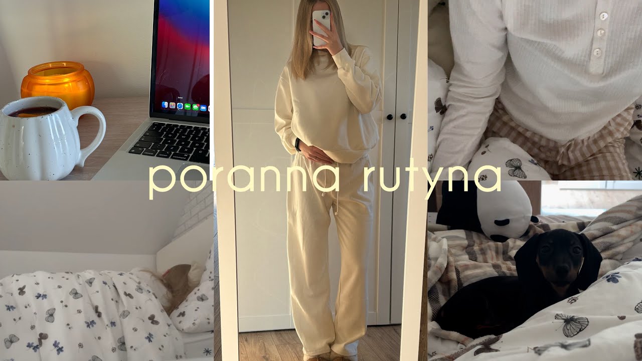 Moja poranna rutyna🤍|dzień wolny
