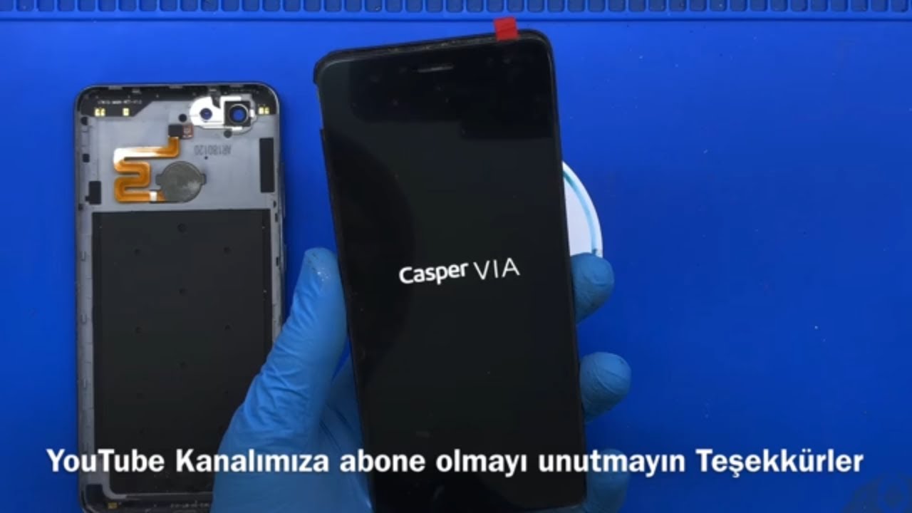 Casper Via M4 Ekran Değişimi
