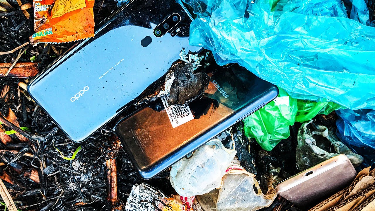 Samsung A2 core battery replacement | Restoration abandoned destroyed phone