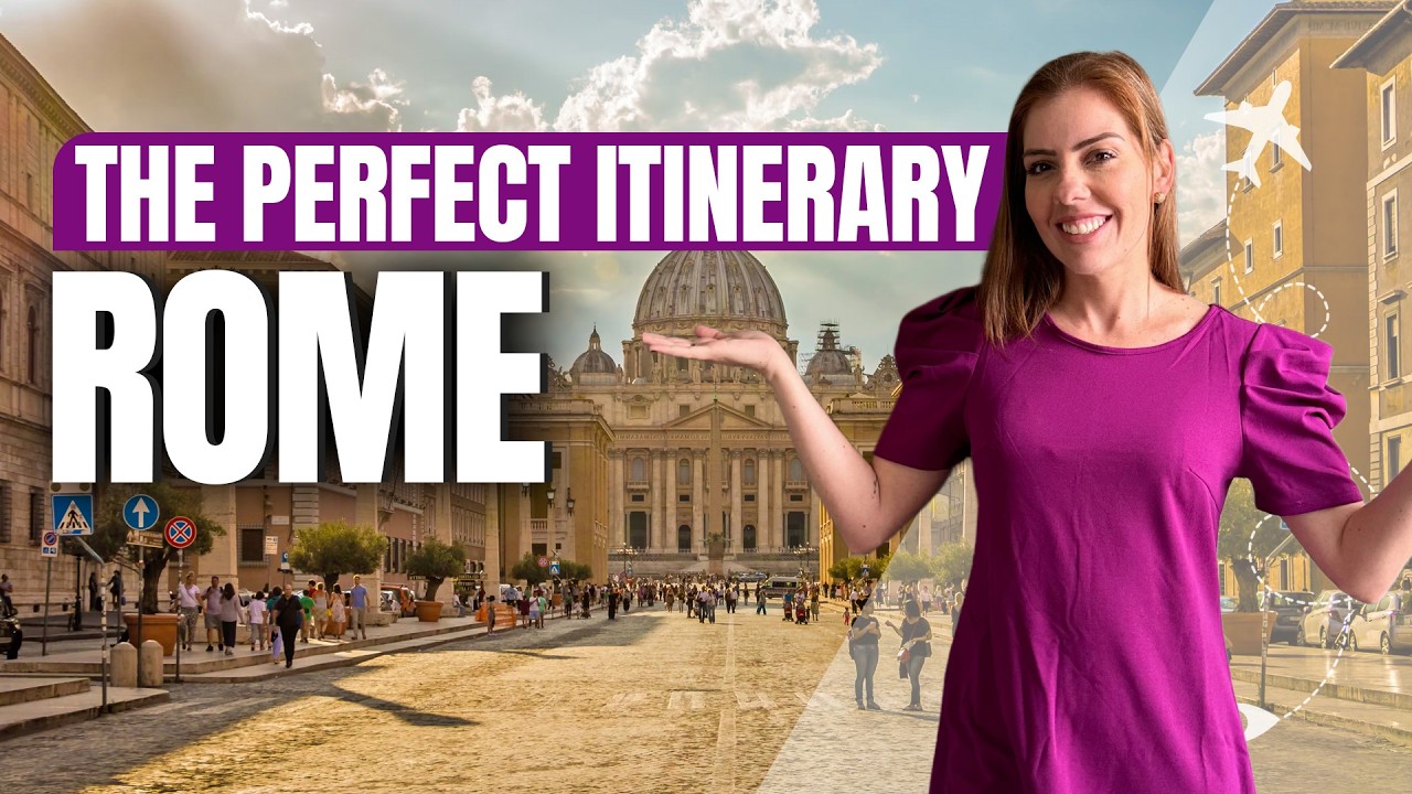 THE Most COMPLETE ROME Itinerary! With Prices and Detailed Day-by-Day.