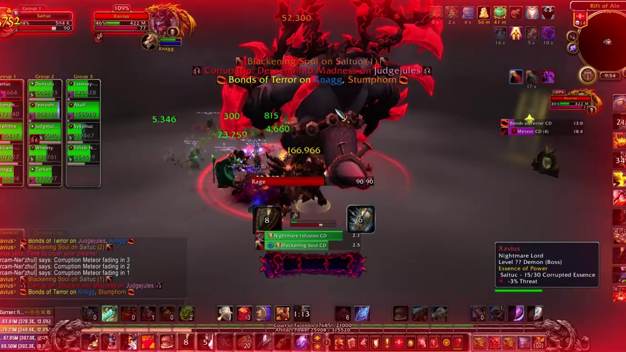 Threshold (Frostmane-US) AHEAD OF THE CURVE! Xavius Kill