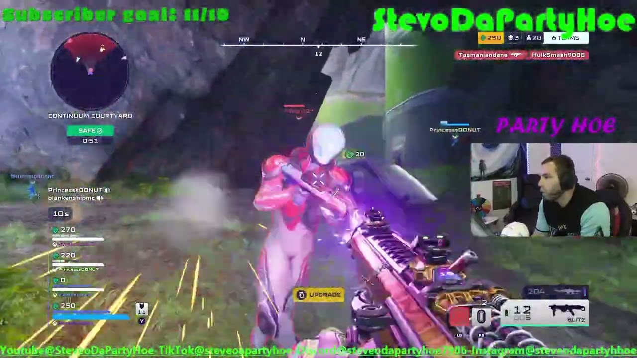 CRAZY Team Wipe Without My Team!!!!!! | #stevodapartyhoe on #Twitch