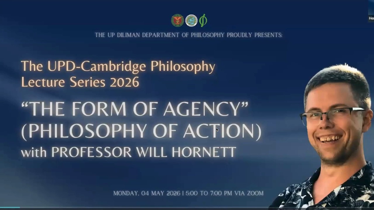 UPD-Cambridge Lectures 2026: 