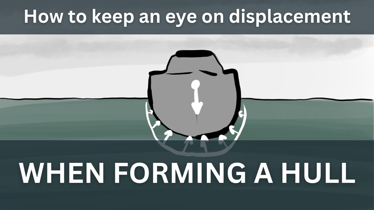 How to keep an eye on displacement in the Orca3D Hull Assistant