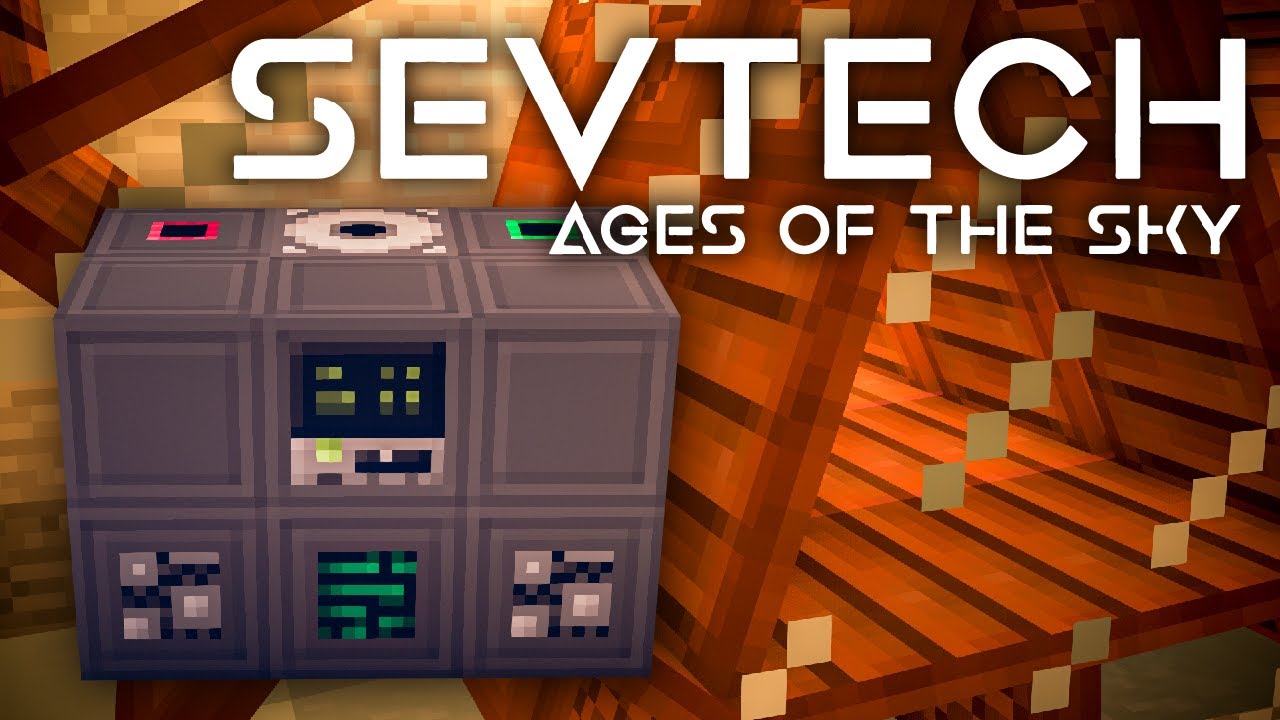 SevTech: Ages of the Sky Ep. 21 Modular Machinery