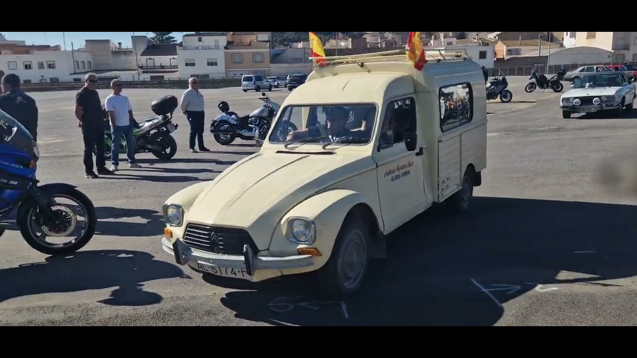 Classic bikes cars and tractors Albox Spain 