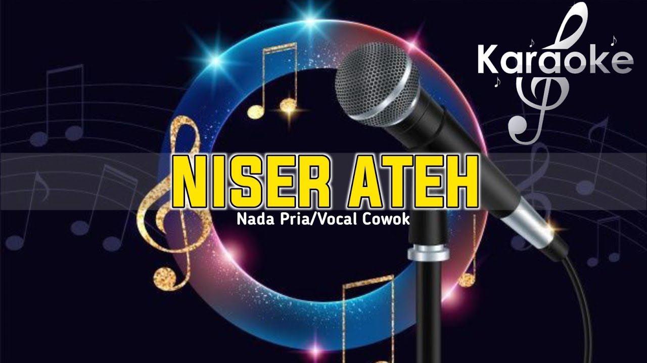 Karaoke Lagu Madura Niser Ateh - Samsul Arif | MR music terbaru 2025