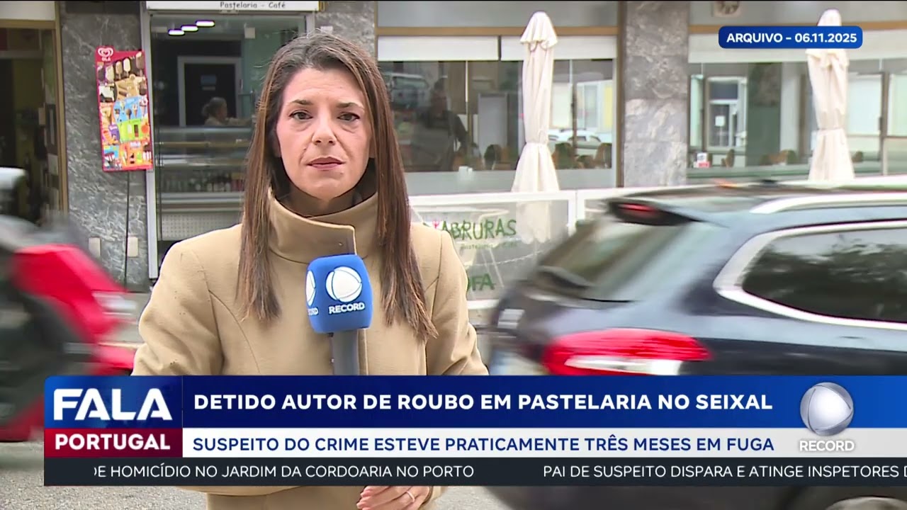 Detido autor de roubo em pastelaria no Seixal