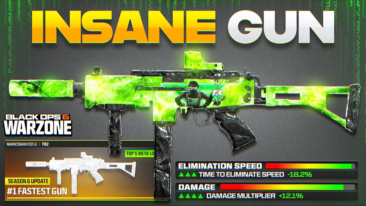 I Built the *NEW* FASTEST KILLING GUN in WARZONE BO6! (Best SMG Meta Loadout for Warzone 3)