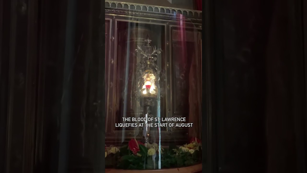 Blood of St. Lawrence Liquefies