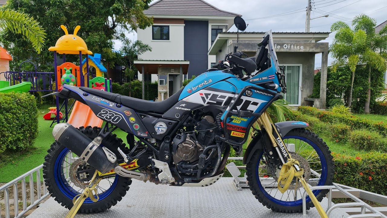 รีวิว อุปกรณ์ตกแต่ง Tenere700 Motorbike & Travel | เตรียมไปแข่ง RimbaRaid ที่ Malaysia
