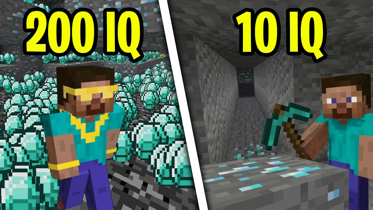 Minecraft IMPOSSIBLE 200 IQ PLAYS