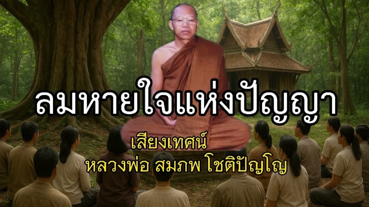ลมหายใจแห่งปัญญา| เสียงเทศน์ หลวงพ่อสมภพ โชติปัญโญ 