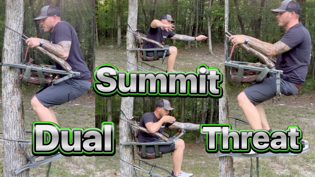 Summit Dual Threat Pro SD Climber // Deer Stand // Climber // Tree Stand // Climbing Stand