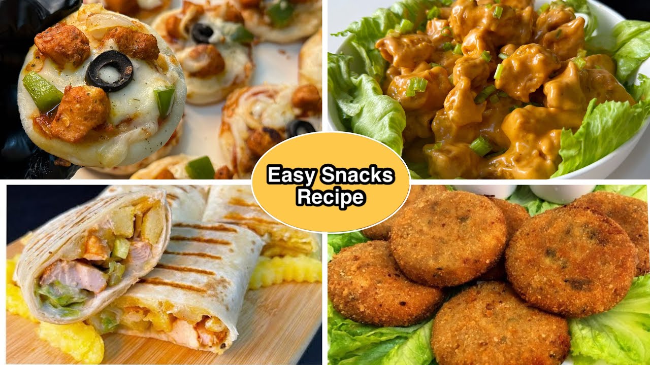 4 Best Snacks Recipe -  The Perfect Recipe For High-Tea 🙂