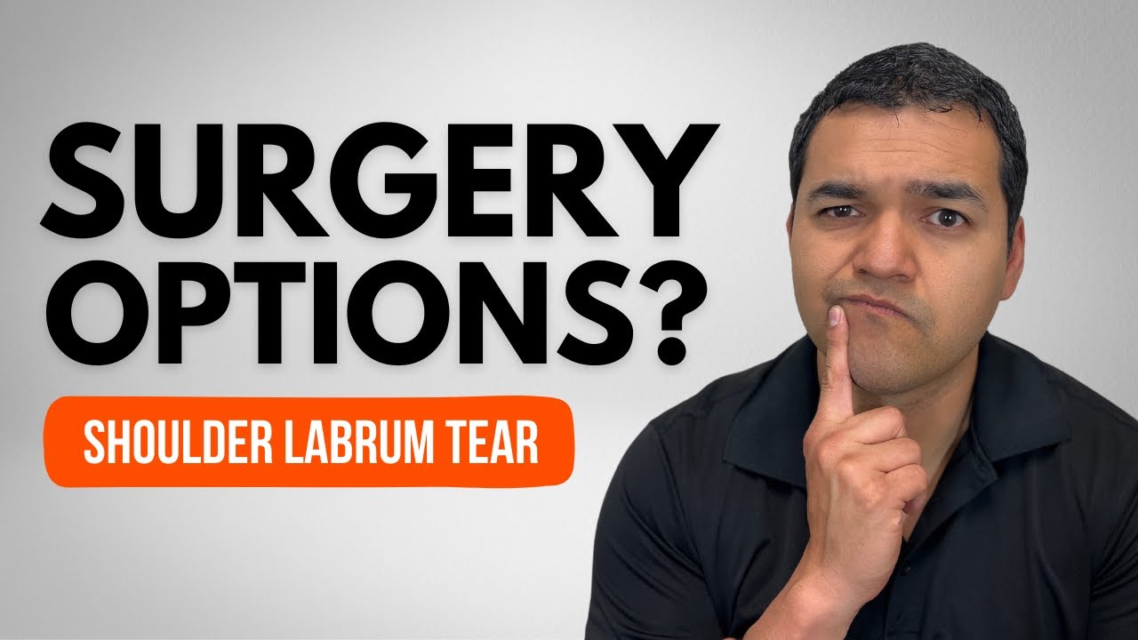 Top 3 Common Surgery Options For A Shoulder Labrum Tear