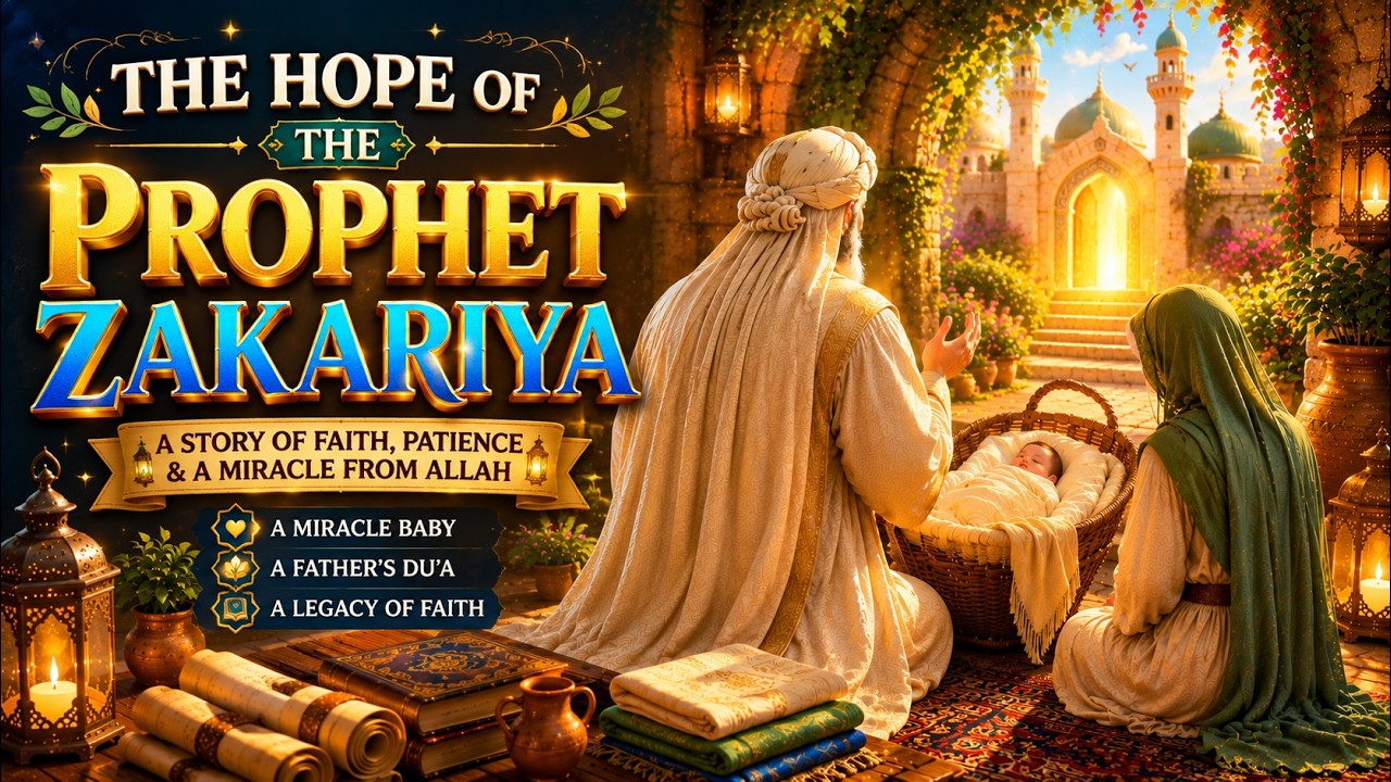 Never Lose Hope 🌟 | Story of Prophet Zakariya (AS)