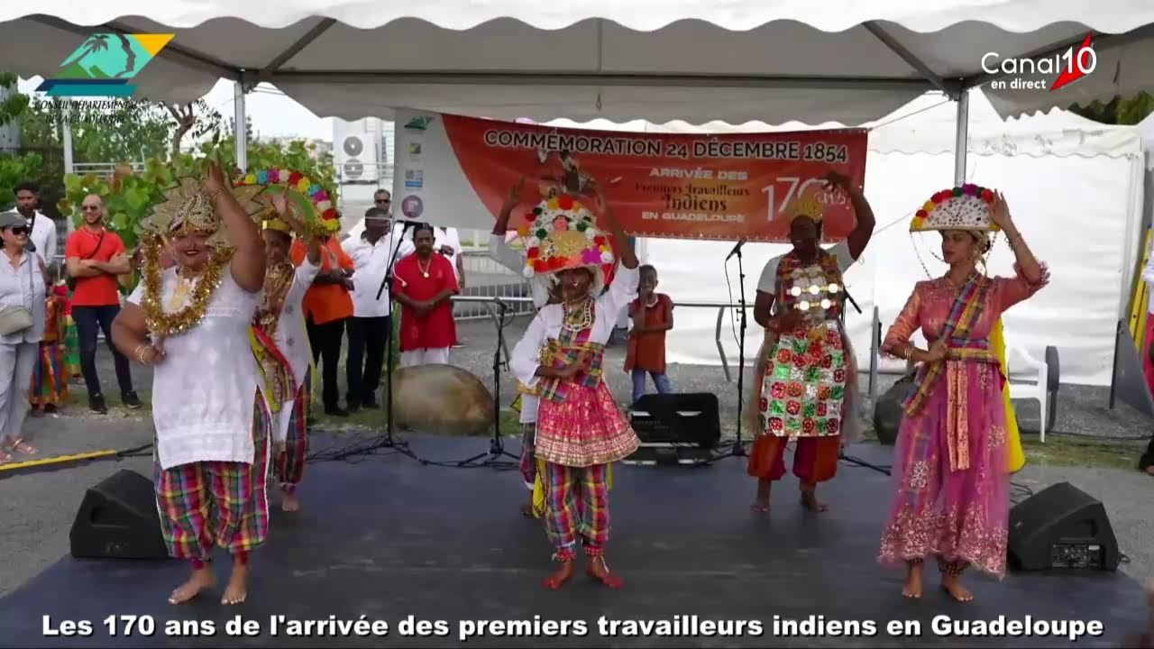 LES 170 ANS DE L'ARRIVÉE DES PREMIERS TRAVAILLEURS INDIENS EN GUADELOUPE