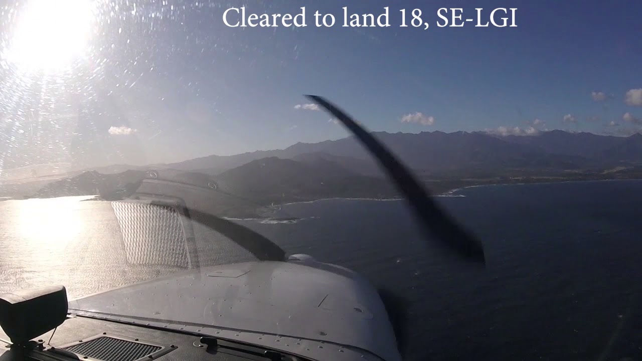 VFR flight from Marseille (LFML) to Calvi (LFKC)