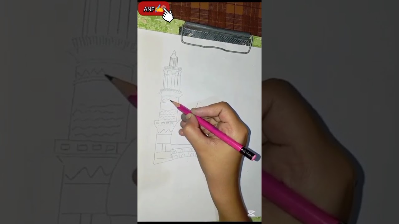 Masjid-e- Nabvi drawing #artnestbyfatima#drawing #viral#artist#trending#foryou