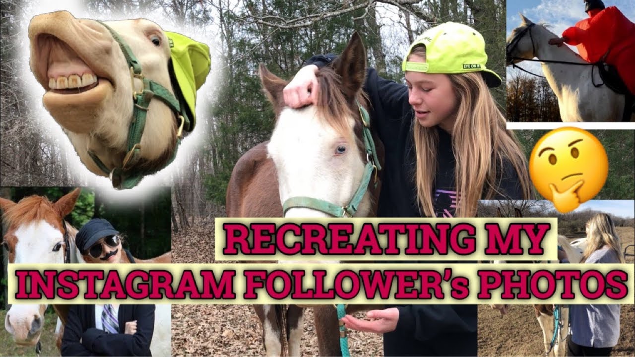 RECREATING MY INSTAGRAM FOLLOWER’s PHOTOS